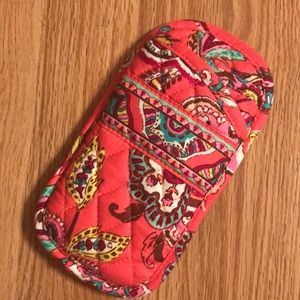Peach Vera Bradley Double Eye Case